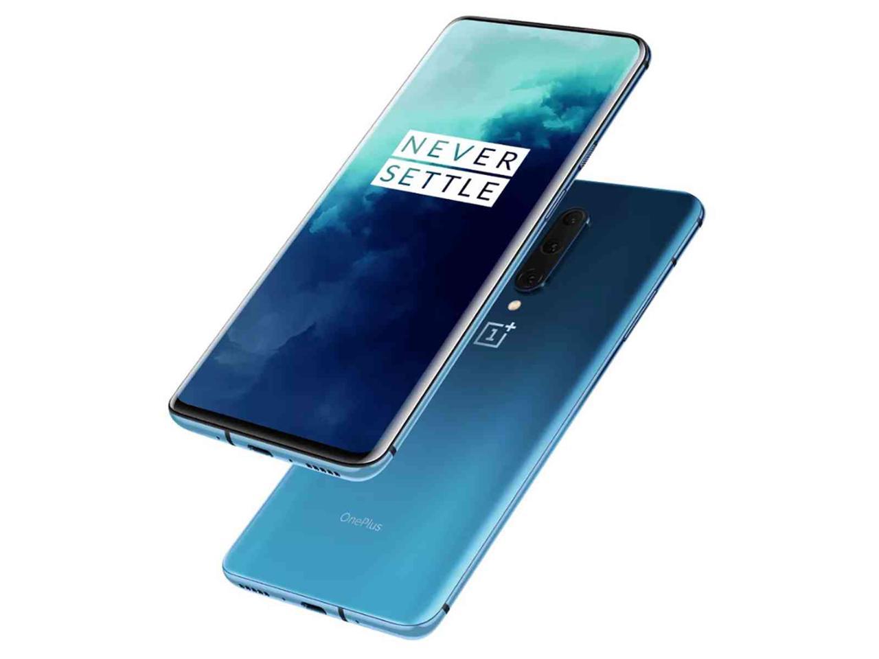 OnePlus 7T Pro 6.67 inch HD1910 256GB 8GB Dual Sim (GSM Only, No CDMA) Factory Unlocked International Model - No Warranty (Haze Blue)…